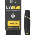 11/11 PROMO Litto Live Resin 1g Disposable Chemdog