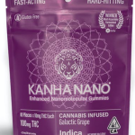 PROMO Kanha Nano Gummies 100mg Galactic Grape